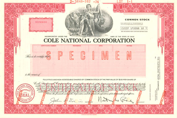 Cole National Corporation